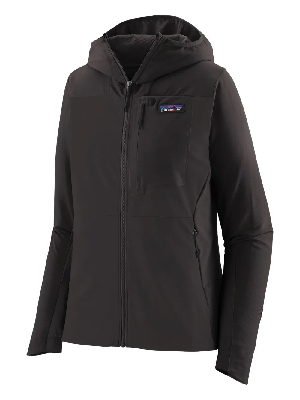 Patagonia zip-up hoodie Zwart
