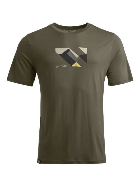 ORTOVOX mountain-graphic t-shirt
