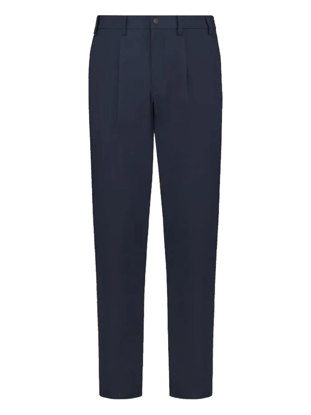 People Of Shibuya Kobra pleat-detailed trousers Blauw