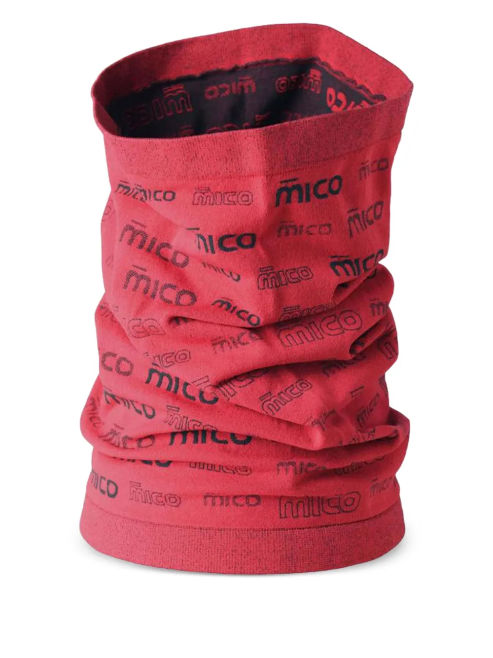 Mico logo-print neck warmer | Red | Image 1