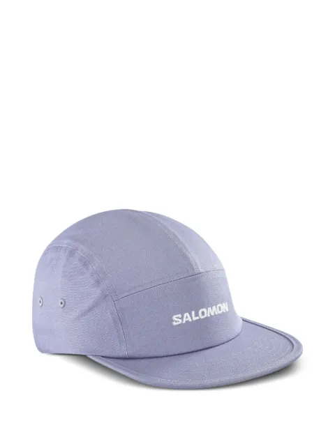 Salomon 5-panel flat-brim cap
