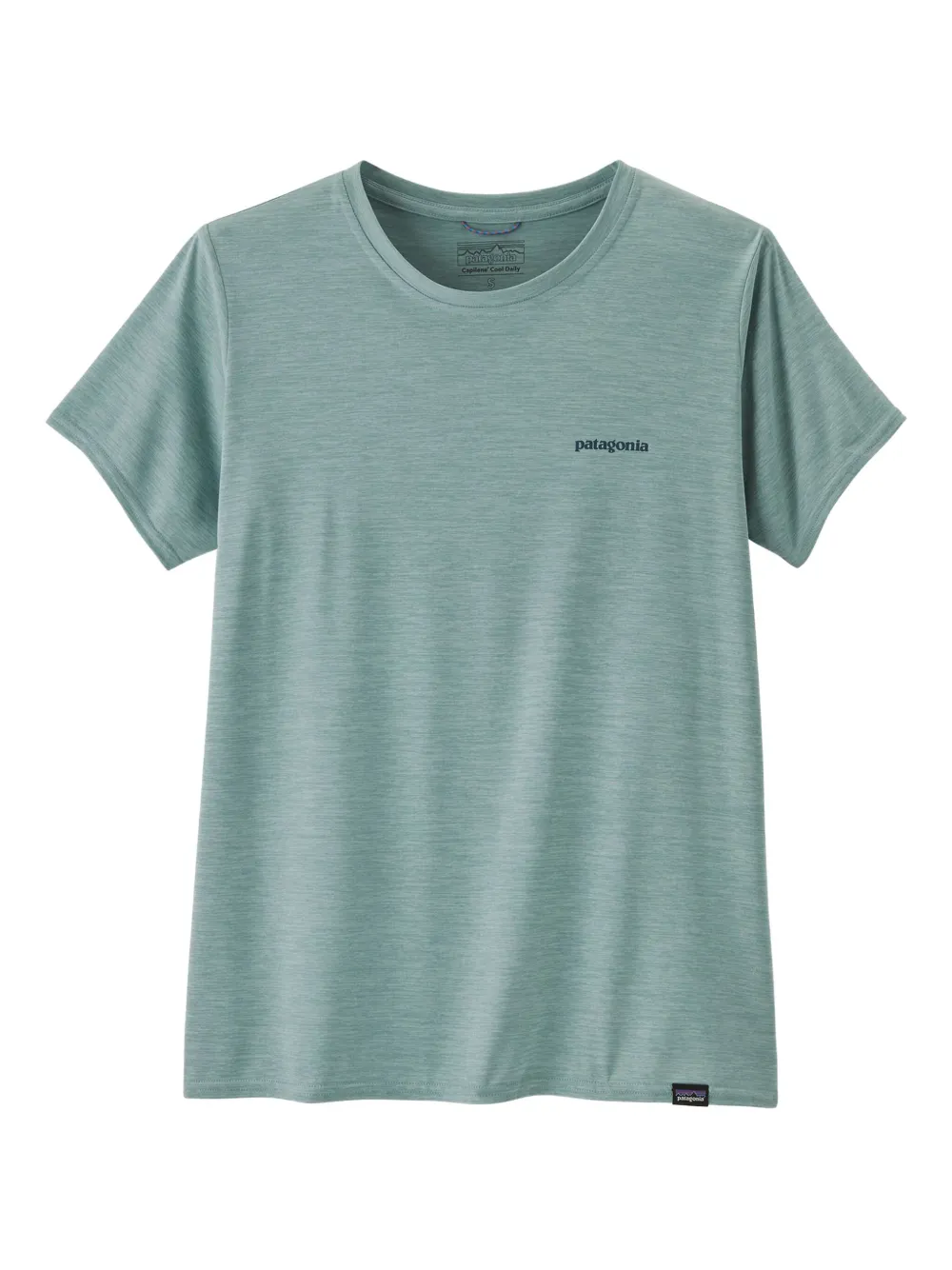 Patagonia logo-print T-shirt - グリーン Patagonia logo-print T-shirt - グリーン