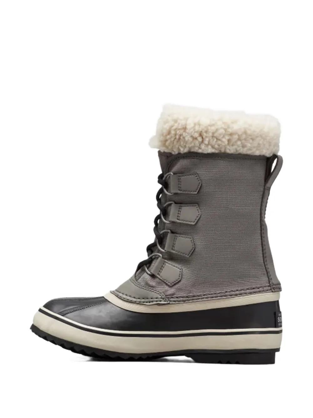 SOREL shearling-lined waterproof boots Grey