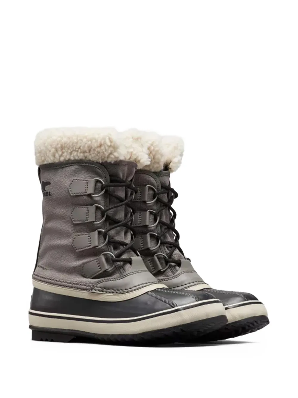 SOREL shearling-lined waterproof boots Grey