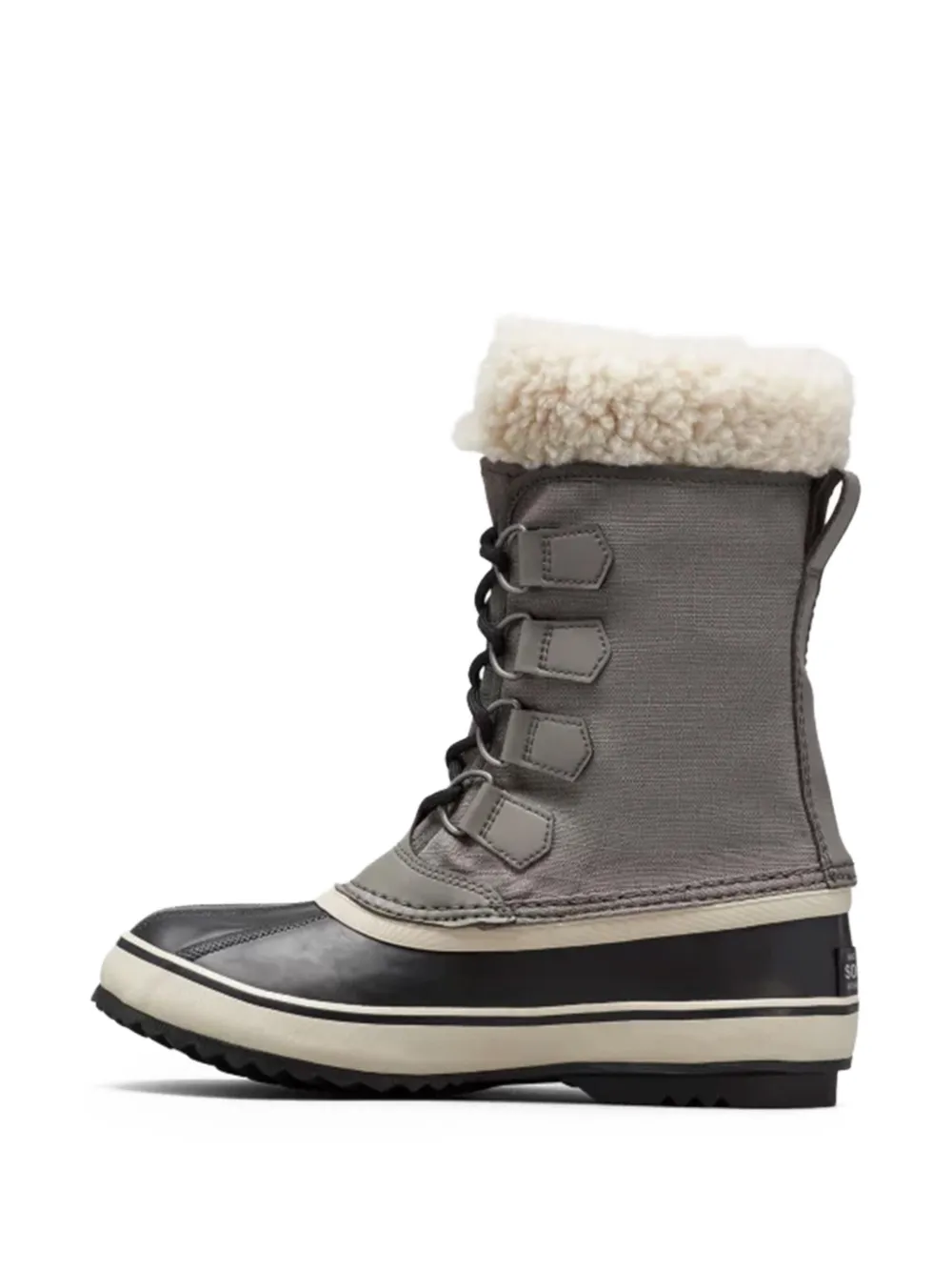 SOREL shearling-lined waterproof boots Grey