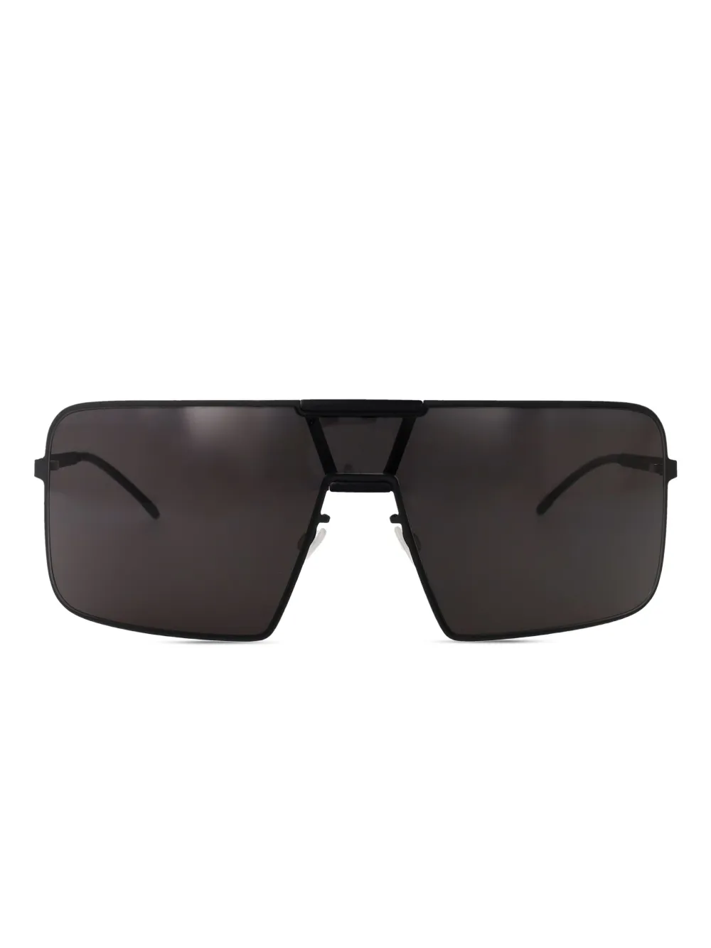 Mykita x Rimowa zonnebril met schild montuur 401 BLACK