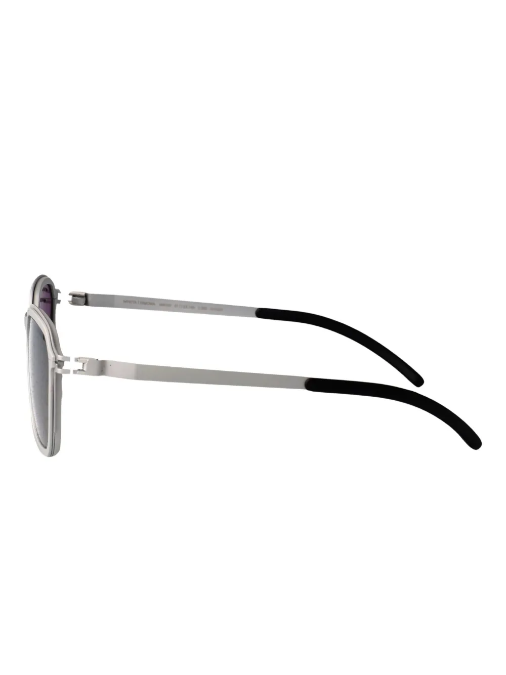 Mykita x Rimowa zonnebril met vierkant montuur Zwart