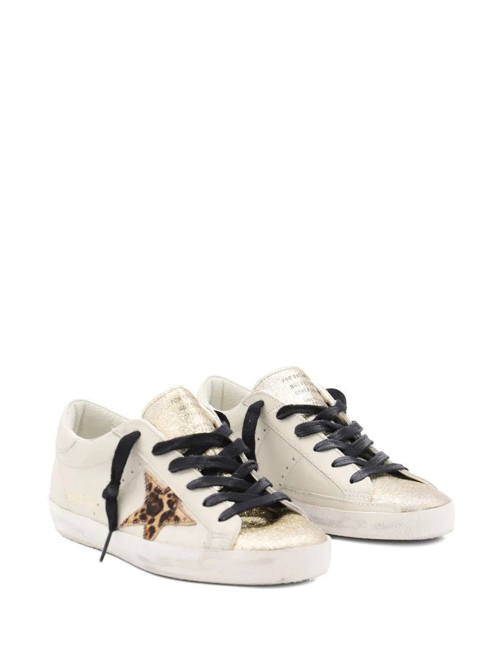 Golden Goose Super-Star glittered sneakers | Low-Tops | Image 2
