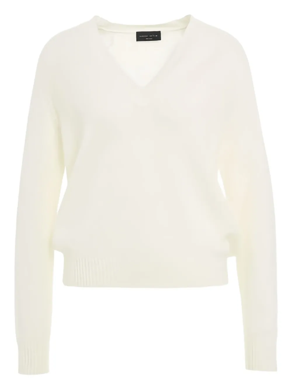 Roberto Collina Pullover mit V-Ausschnitt - Weiß