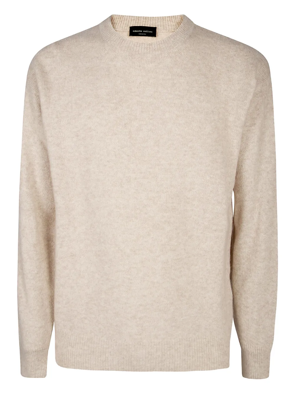 Roberto Collina Pullover mit Rundhalsausschnitt - Nude