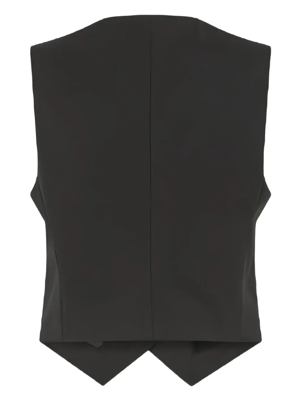 Seventy Gilet met knopen en V-hals Zwart
