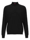 Kiton zip-up high-collar sweater - Grey