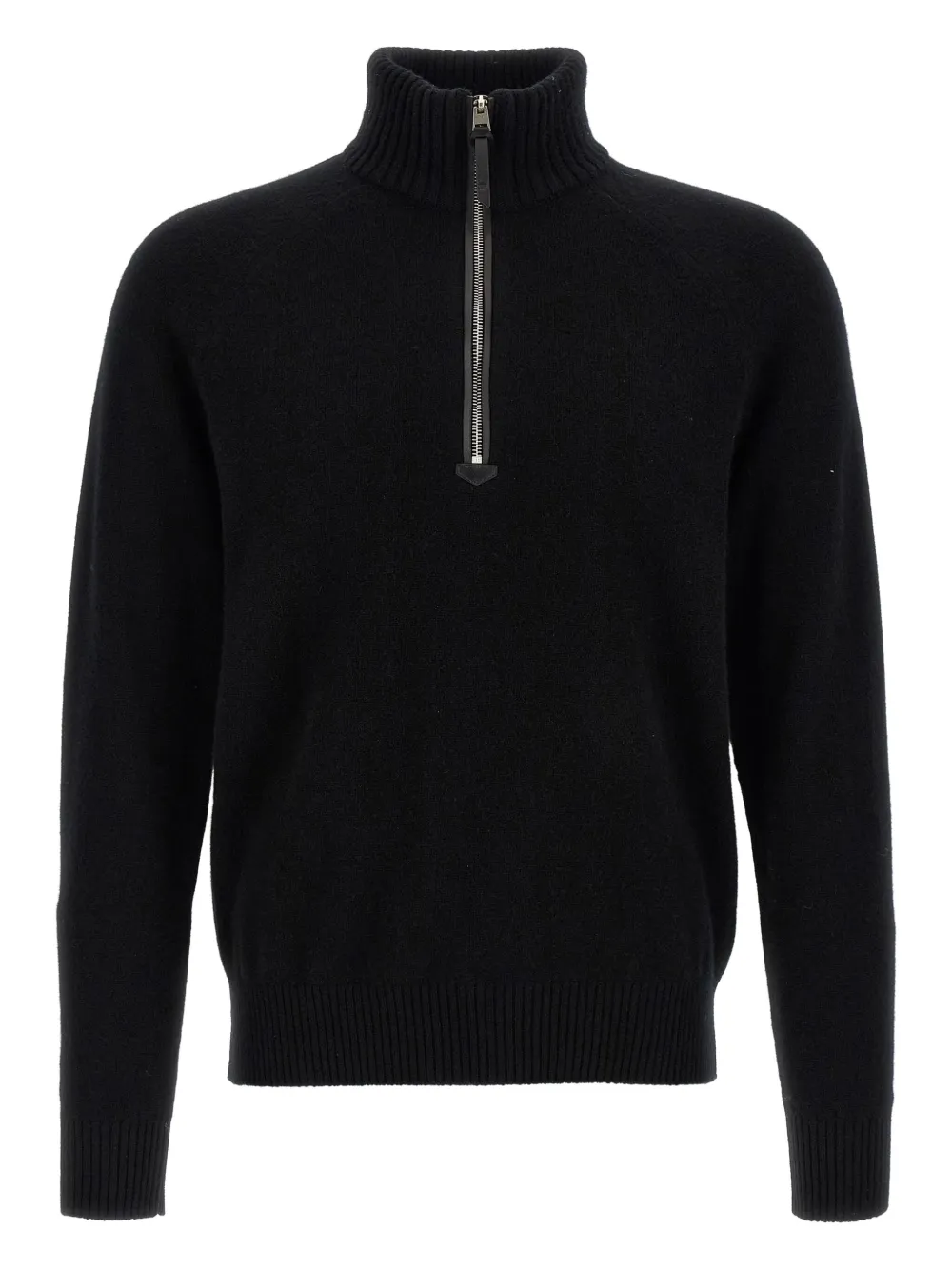 TOM FORD half-zip sweater | Black | Image 1