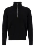 TOM FORD half-zip sweater - Black