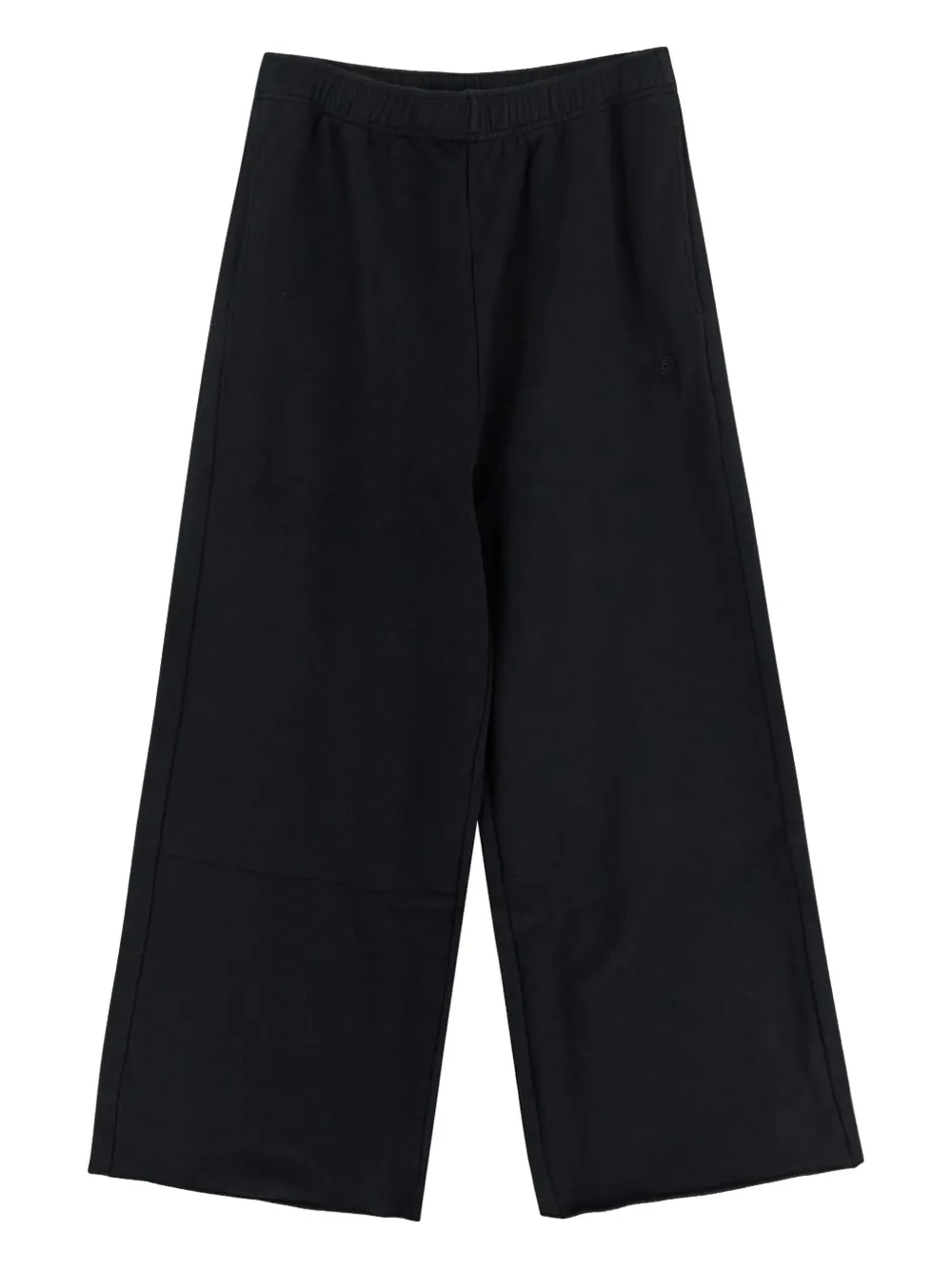 MM6 Maison Margiela Pantaloni elasticizzati in cotone - Nero