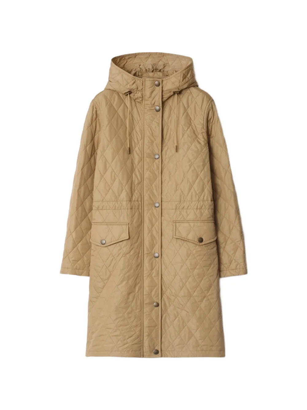Burberry Gewatteerde jas Bruin