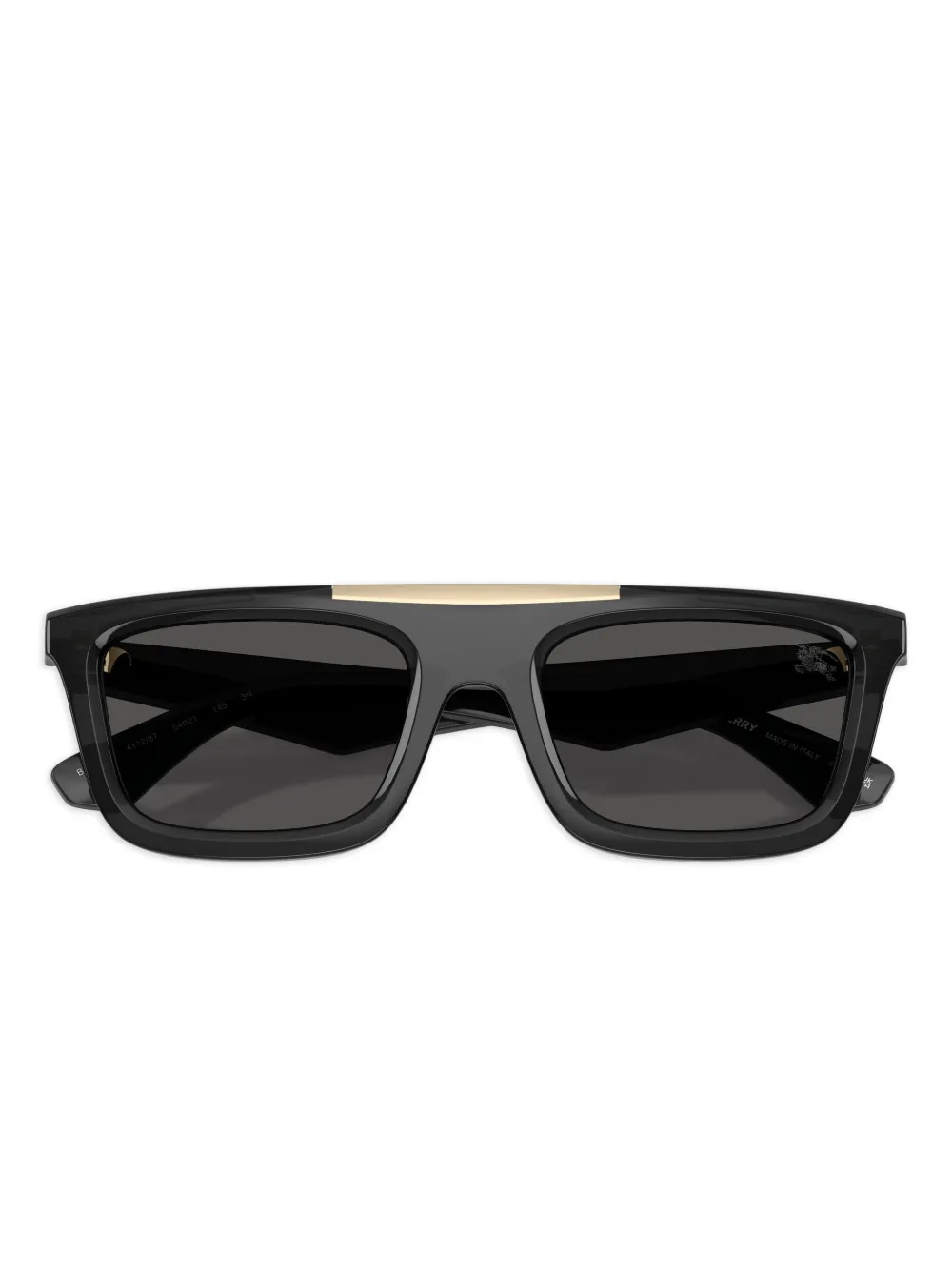 Burberry Eyewear Zonnebril met vierkant montuur Grijs
