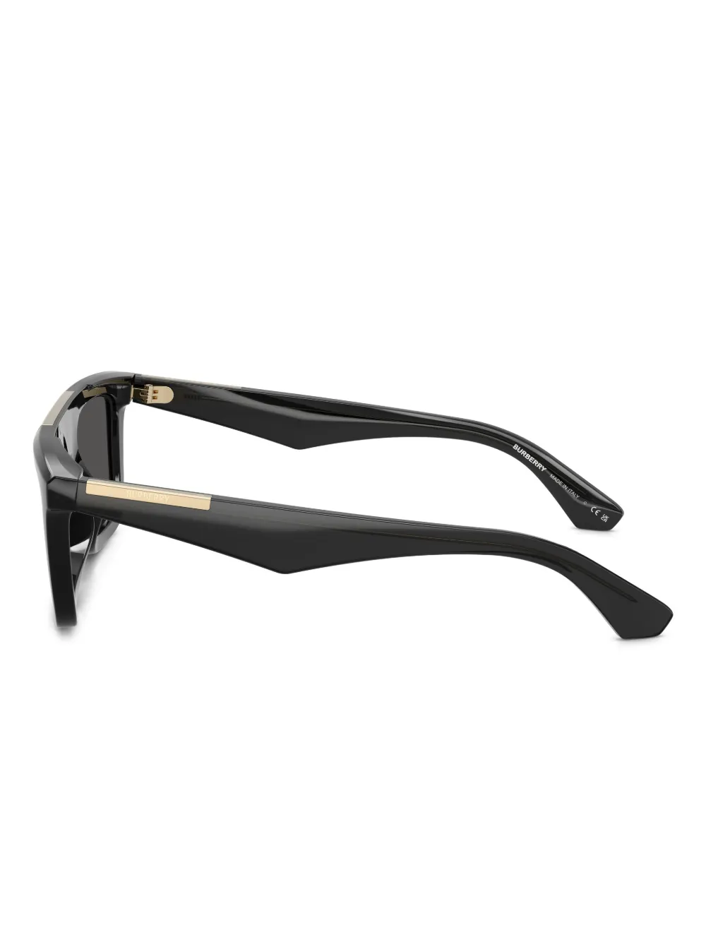 Burberry Eyewear Zonnebril met vierkant montuur Grijs