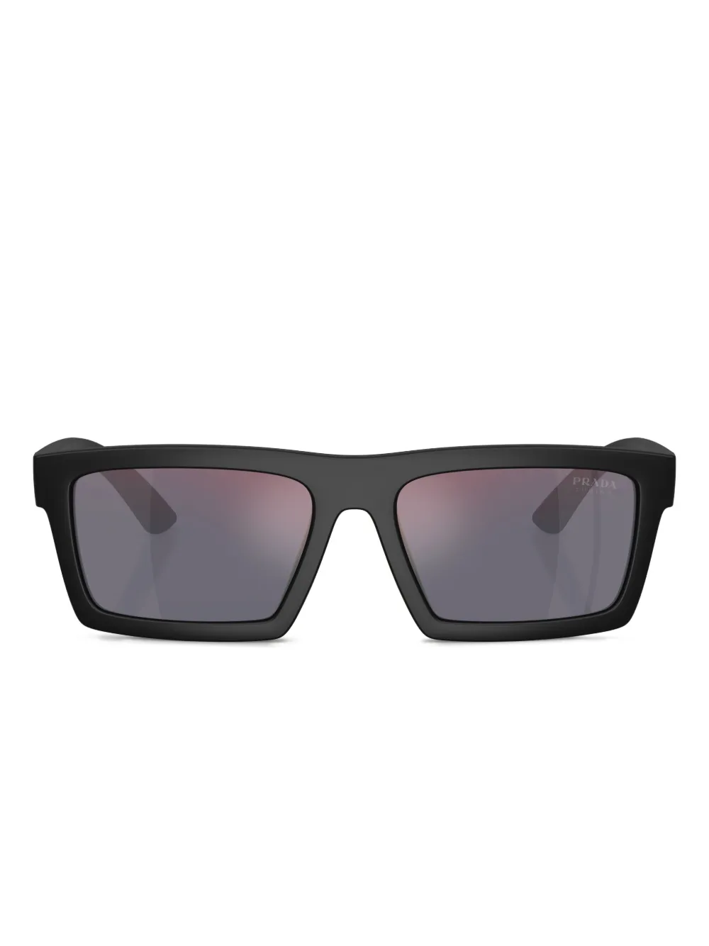 Prada Linea Rossa square-frame sunglasses | Black | Image 1