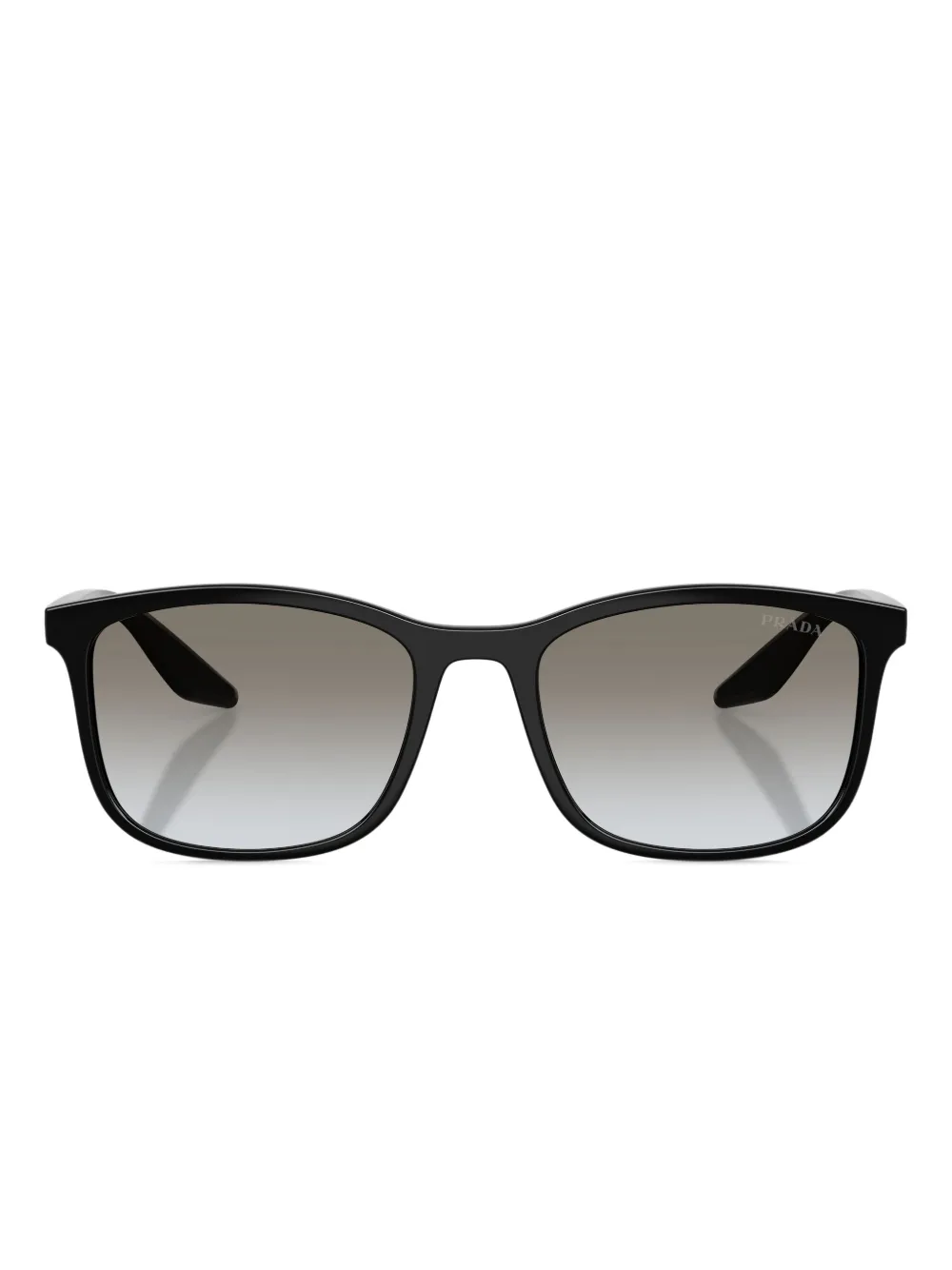 Prada Linea Rossa square-frame sunglasses | Black | Image 1