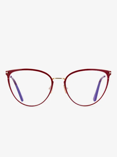 TOM FORD Eyewear Brille mit Cat-Eye-Gestell