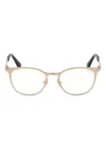 TOM FORD Eyewear round-frame glasses - Gold