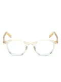 TOM FORD Eyewear square-frame glasses - Yellow