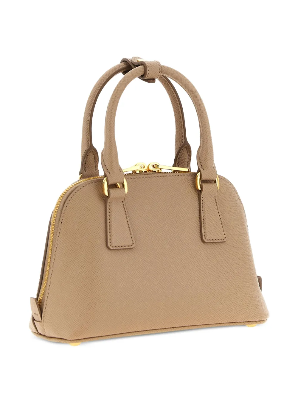 Prada Promenade Saffiano kleine tas Beige