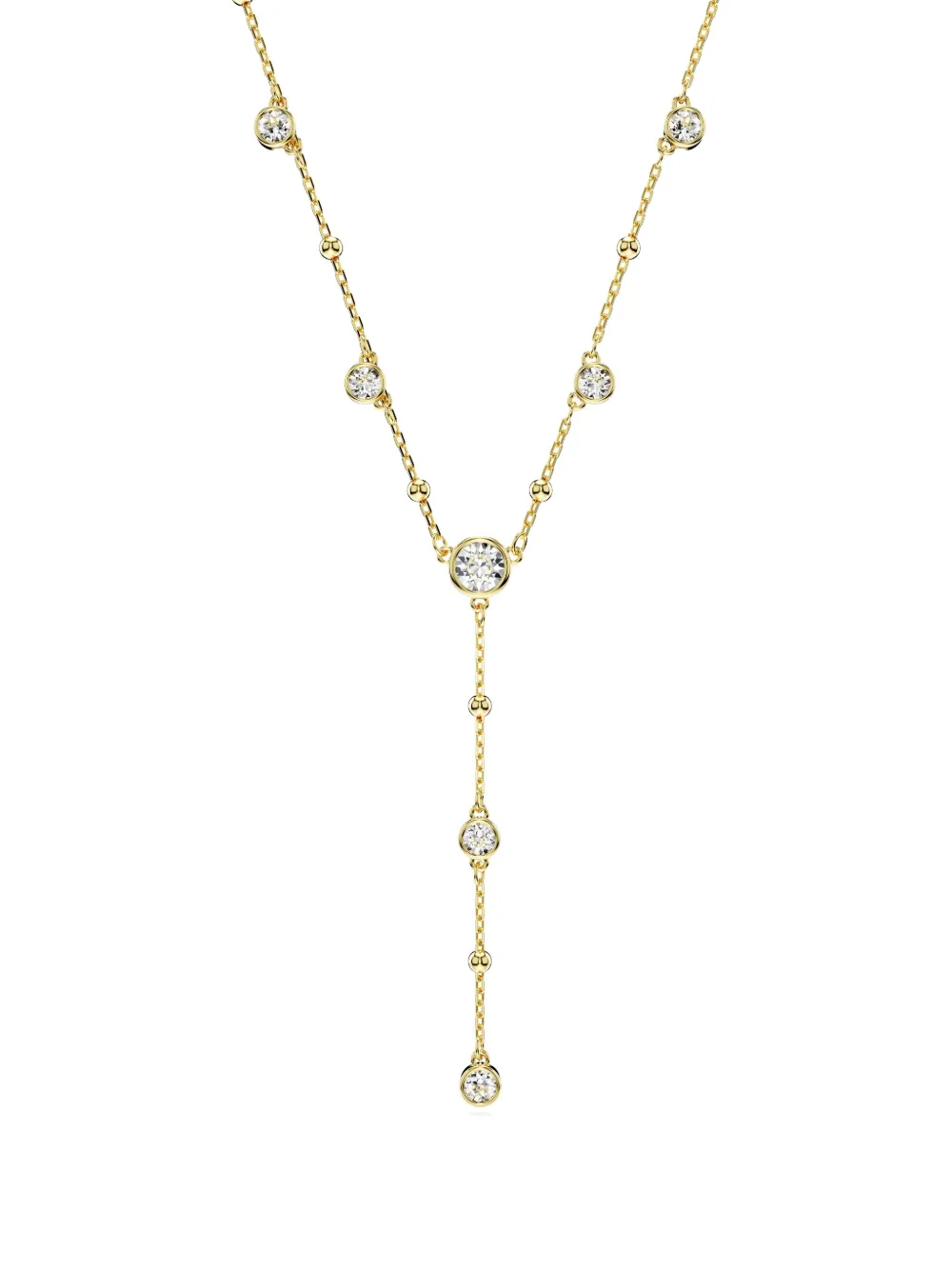 Swarovski Halsketting verfraaid met kristallen - Goud