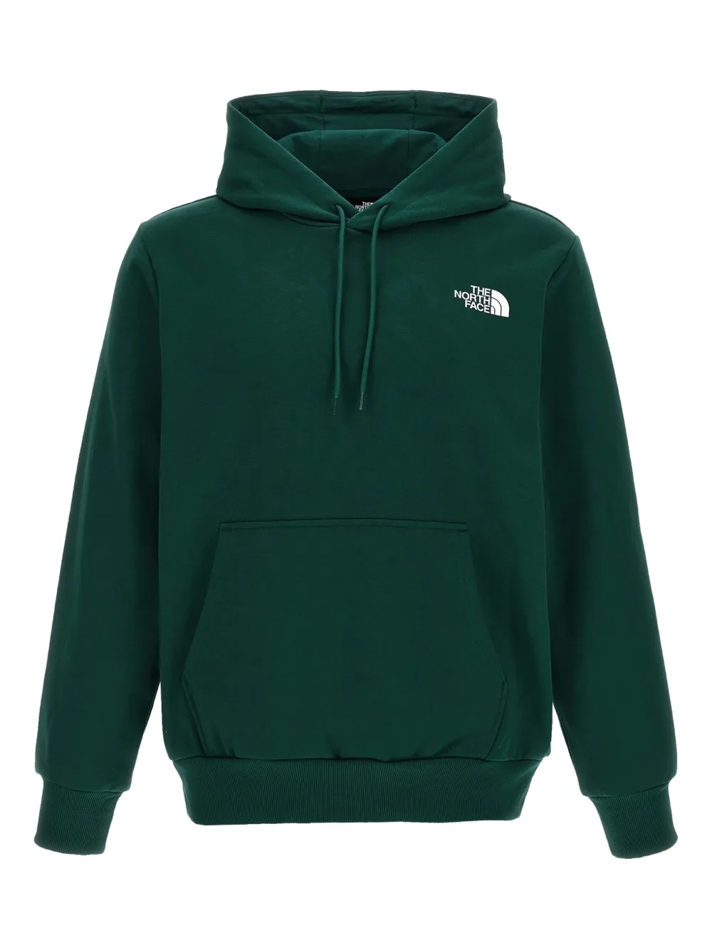 The North Face logo-print hoodie | Green | Image 1