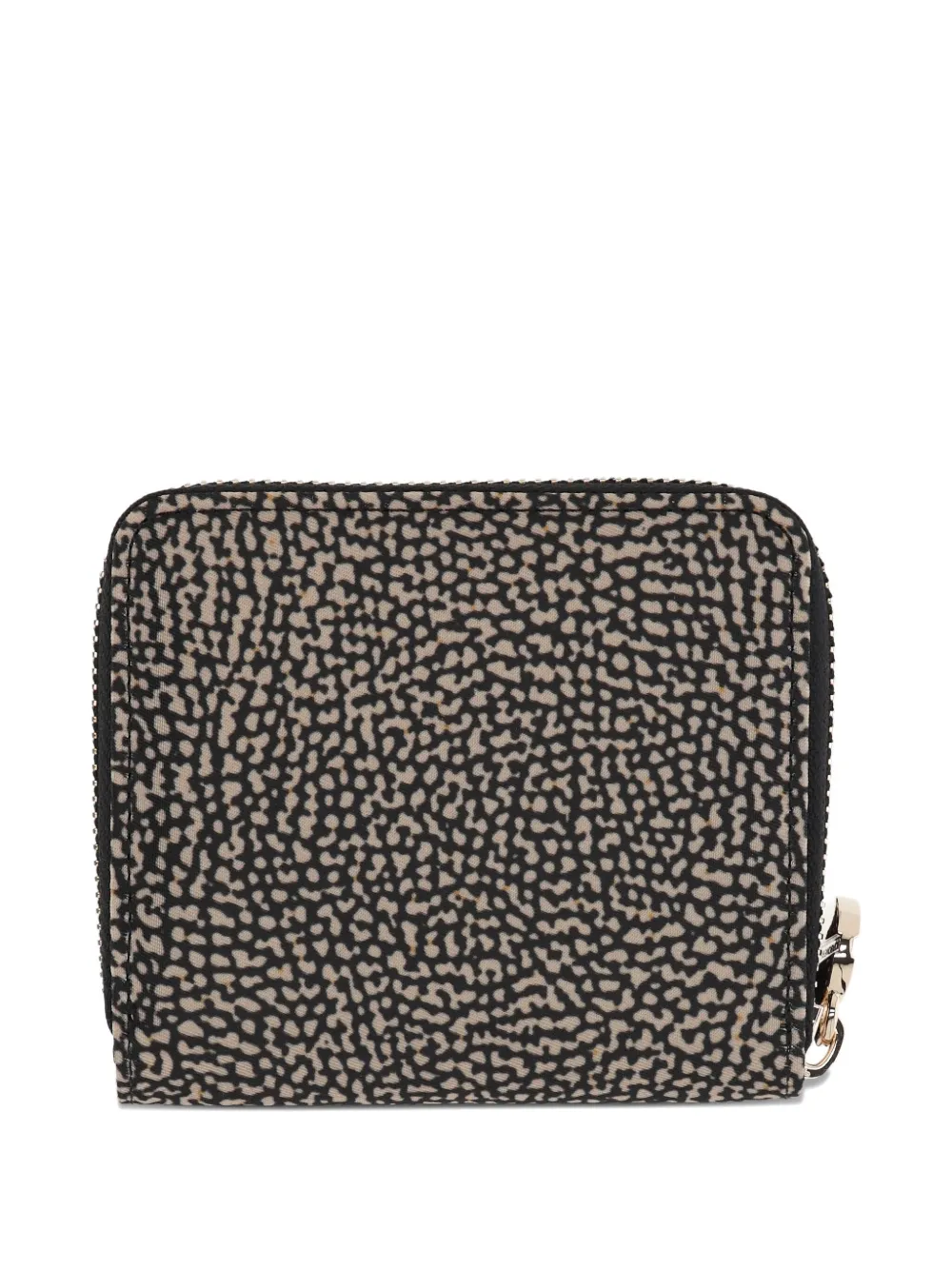 Borbonese Zip-around Wallet In Black