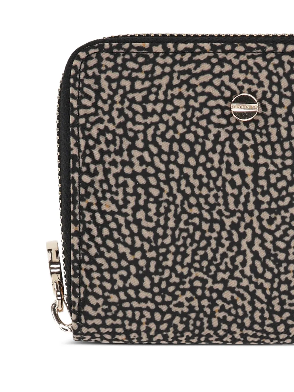 Borbonese Zip-around Wallet In Black