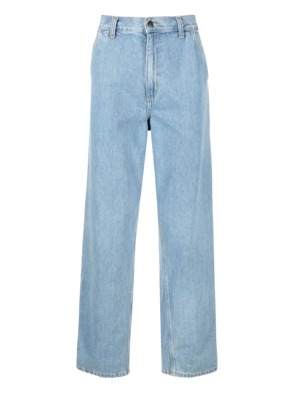 Carhartt WIP bleach wash jeans Blauw