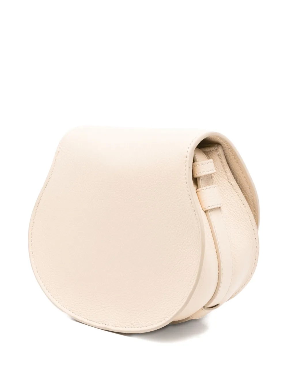 Chloé Eyewear Marcie schoudertas met hoefijzerdetail Beige