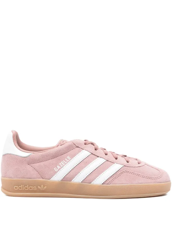 adidas ピンク スエード スニーカー Adidas Gazelle スエードスニーカー | ピンク | FARFETCH JP