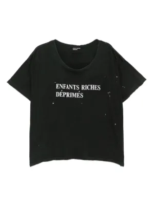 ERDEnfants Riches Deprimes レイヤードダメージTシャツ ERDEnfants Riches Deprimes レイヤードダメージTシャツ