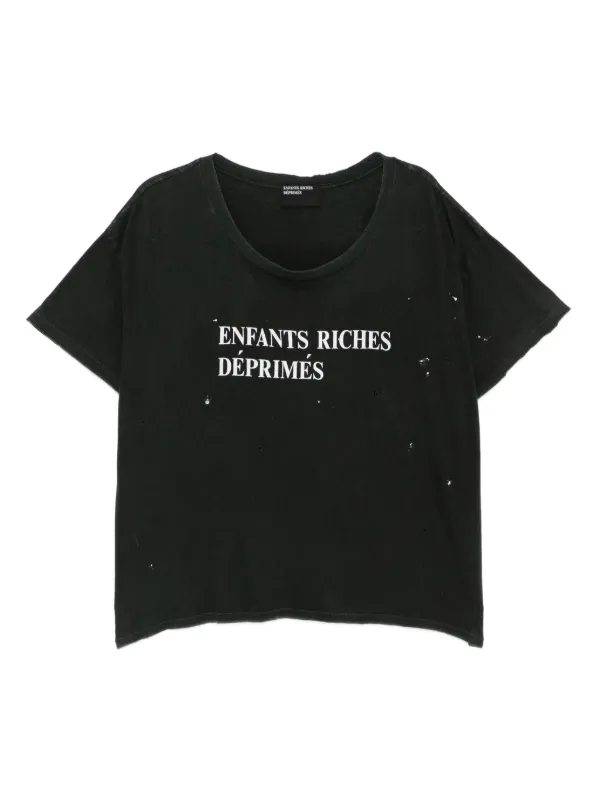 ENFANTS RICHES DEPRIMES ブラック Tシャツ 30757587_59746112_600.jpg