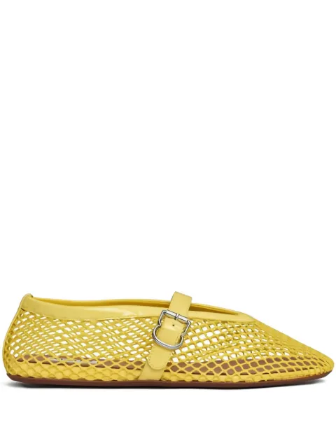 Alaïa mesh-panel ballet flats
