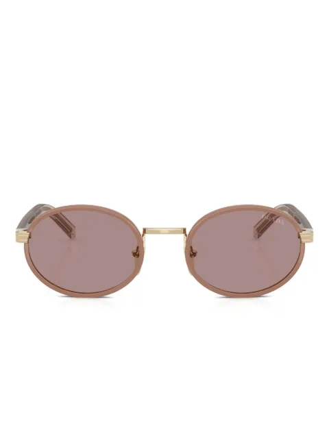 Prada Eyewear round-frame metal sunglasses