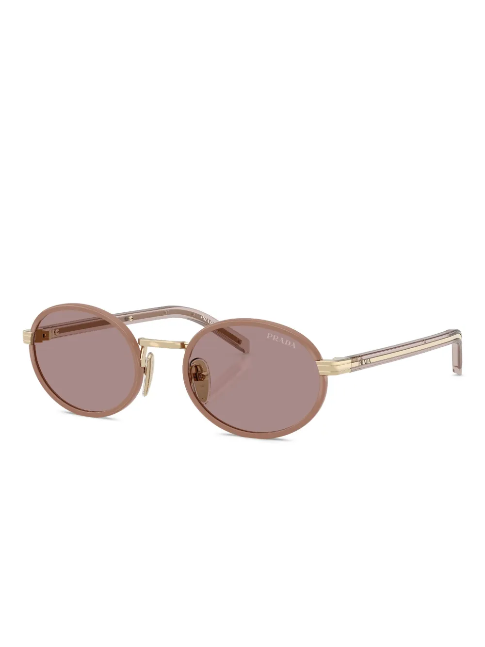 Prada Eyewear round-frame metal sunglasses | Image 2