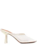 NEOUS 80mm Amalthea mules - Neutrals