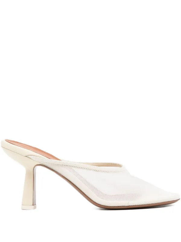 Neous 80mm Amalthea Mules in Neutrals