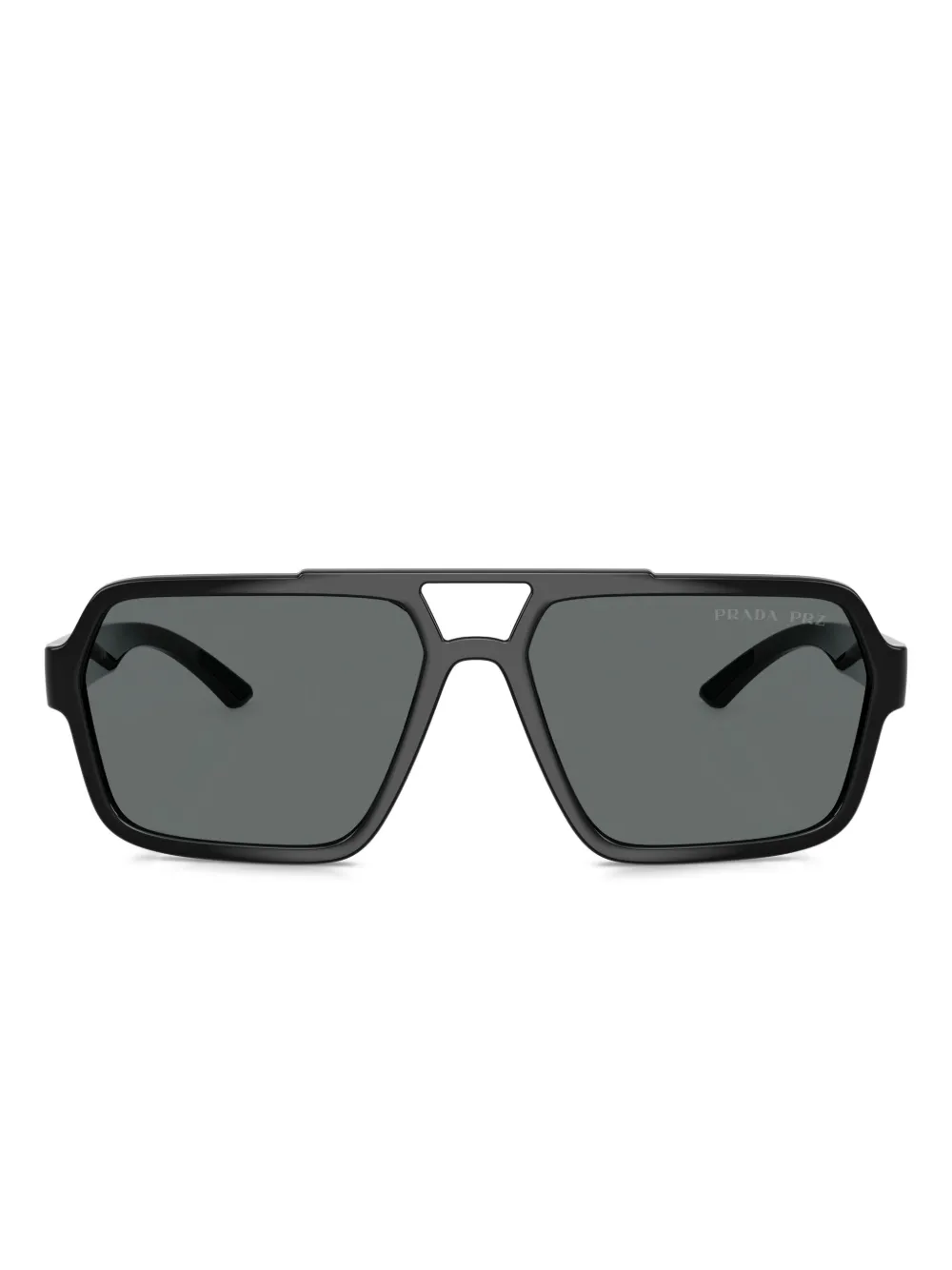 Prada Linea Rossa pilot-frame sunglasses | Black | Image 1
