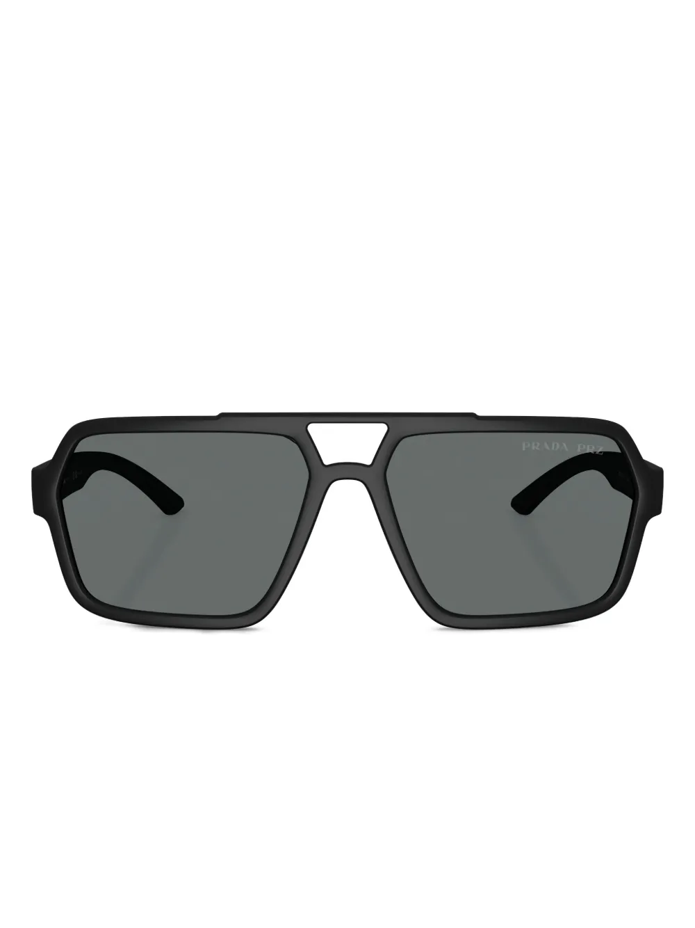 Prada Linea Rossa pilot-frame sunglasses | Black | Image 1