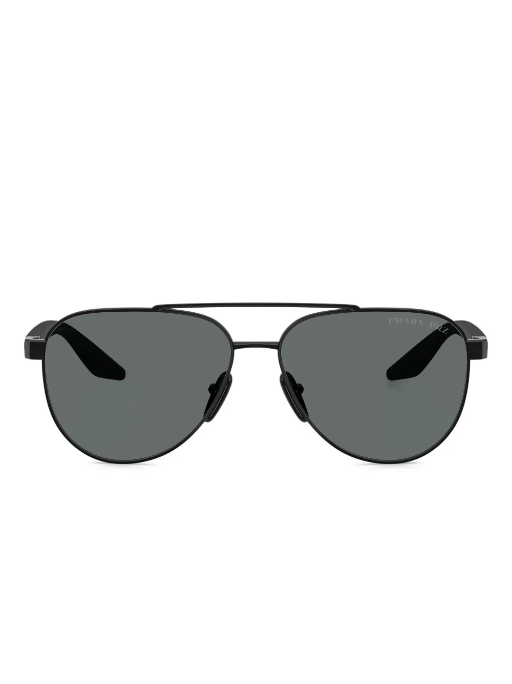 Prada Linea Rossa pilot-frame sunglasses | Black | Image 1