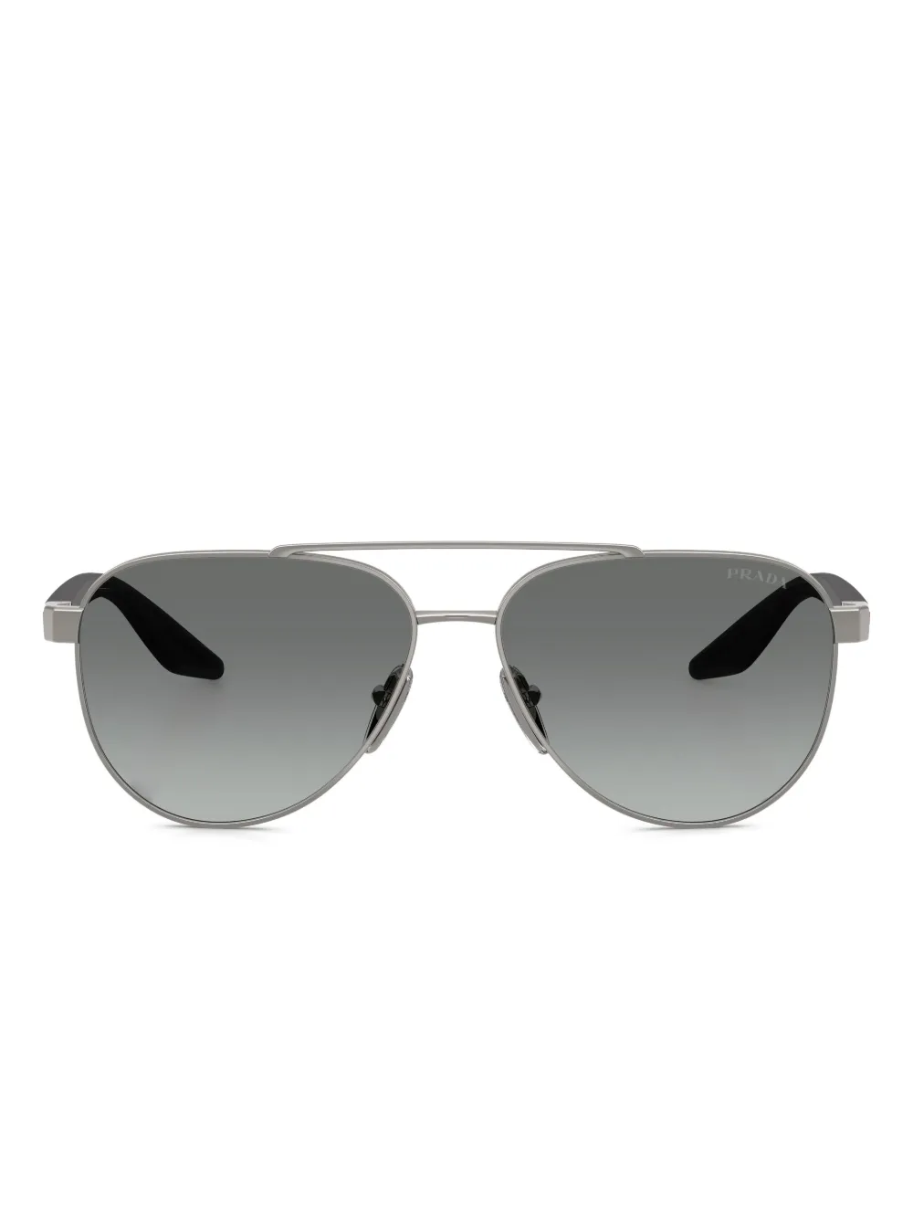 Prada Linea Rossa pilot-frame sunglasses | Grey | Image 1