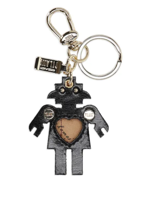 ALVIERO MARTINI 1° CLASSE robot leather keyring
