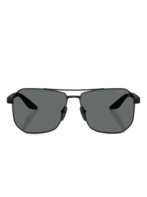 Prada Linea Rossa Sonnenbrille mit geometrischem Gestell