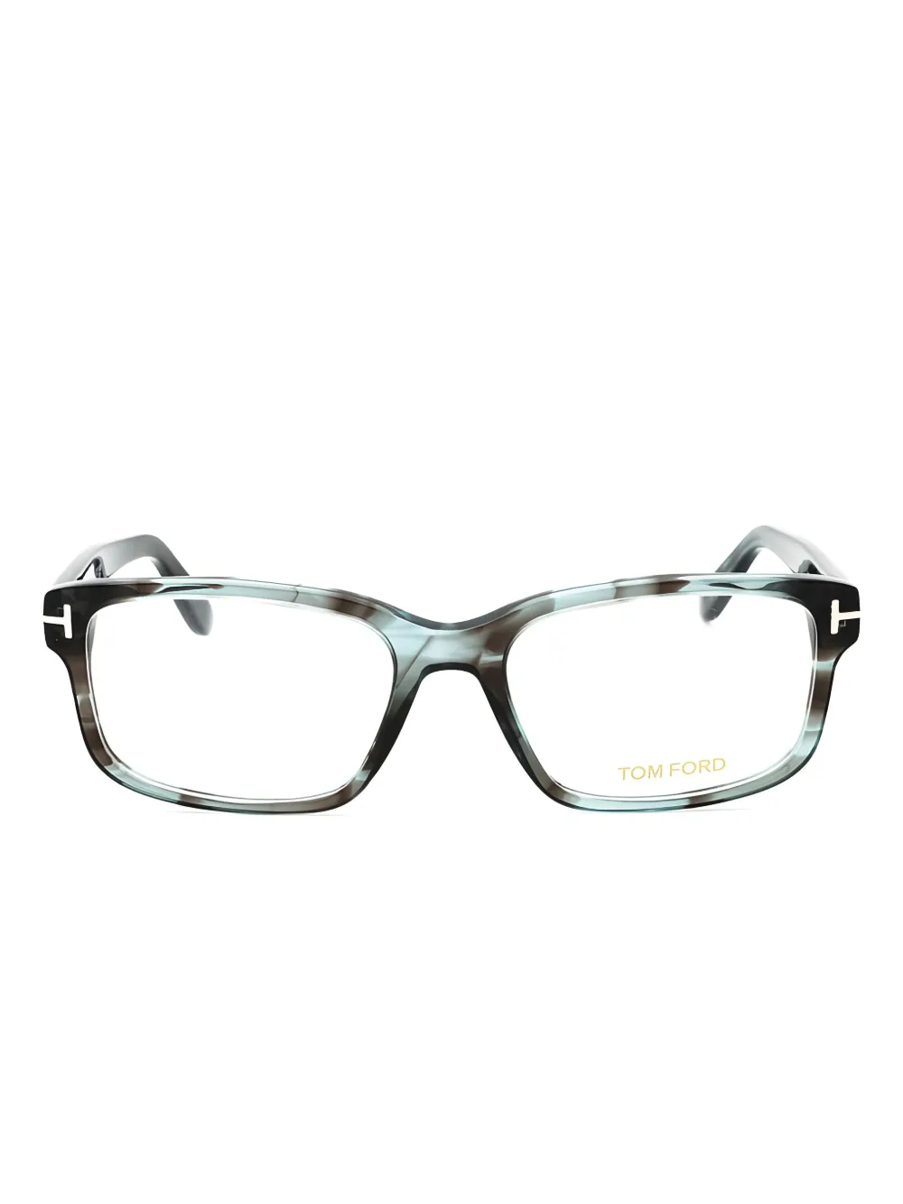 TOM FORD Eyewear Bril met vierkant montuur Bruin