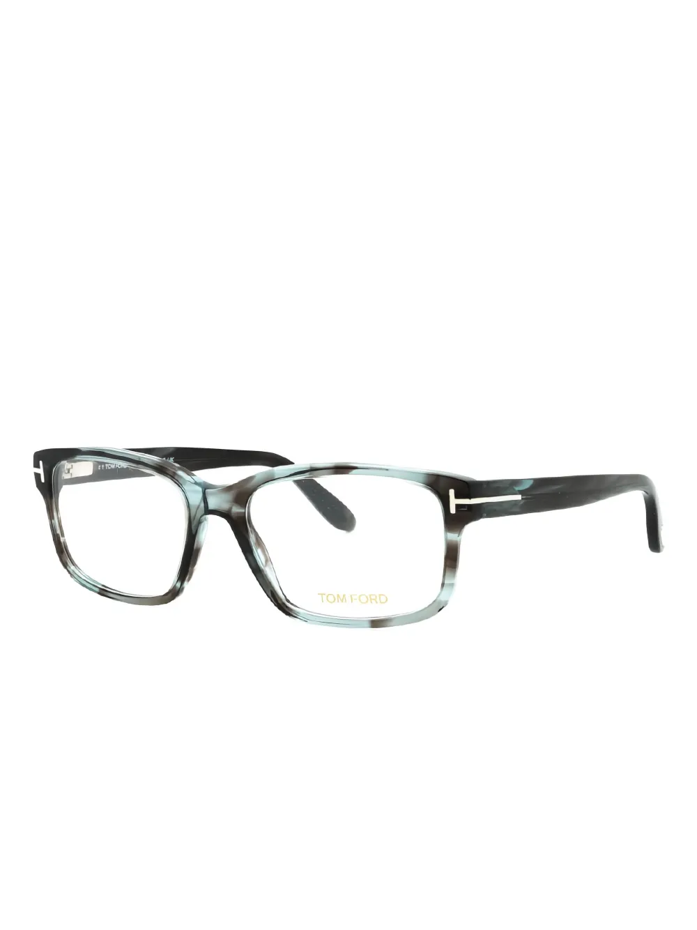 TOM FORD Eyewear Bril met vierkant montuur Bruin